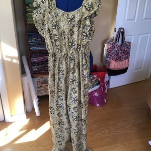 Cotton jumpsuit from Anthropologie